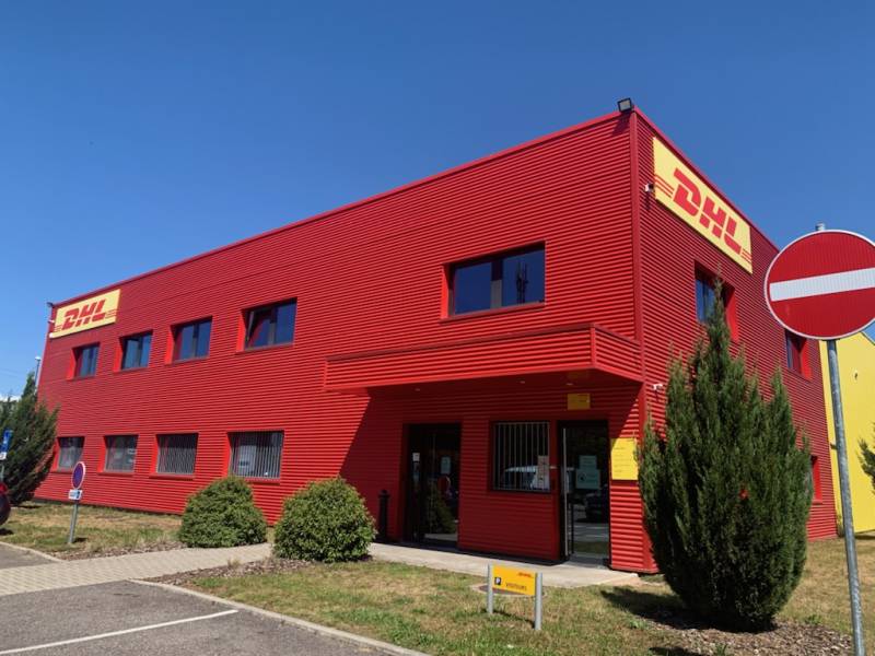 Siege social de la société DHL où nous avons organisé le déjeuner d'entreprsie le 10 juin 2022